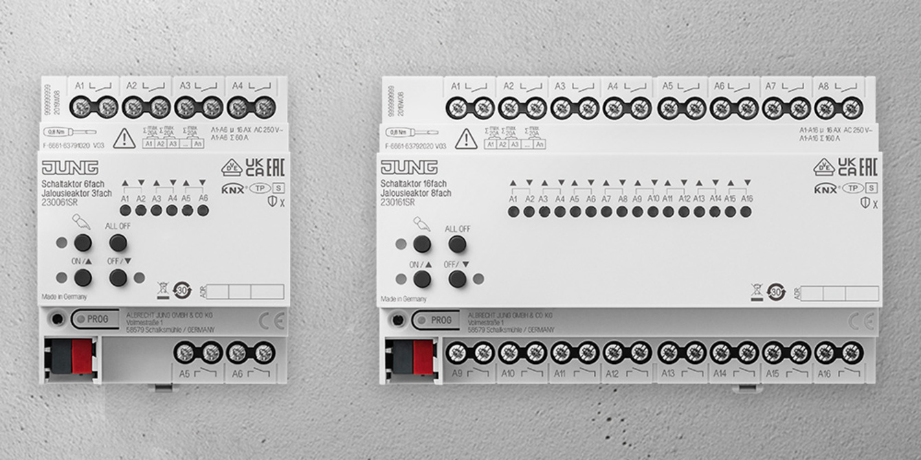 KNX Schalt- und Jalousieaktoren bei Schnürch Electronics in Neu-Isenburg