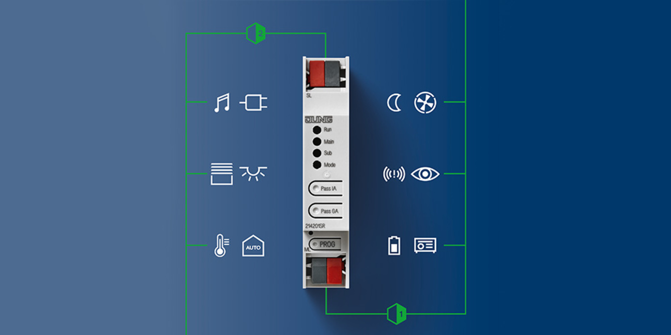 KNX Bereichs- und Linienkoppler bei Schnürch Electronics in Neu-Isenburg