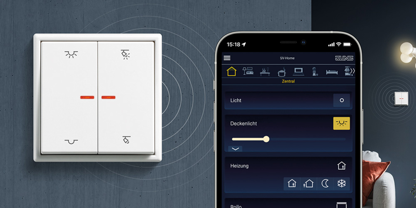 KNX RF Taster bei Schnürch Electronics in Neu-Isenburg